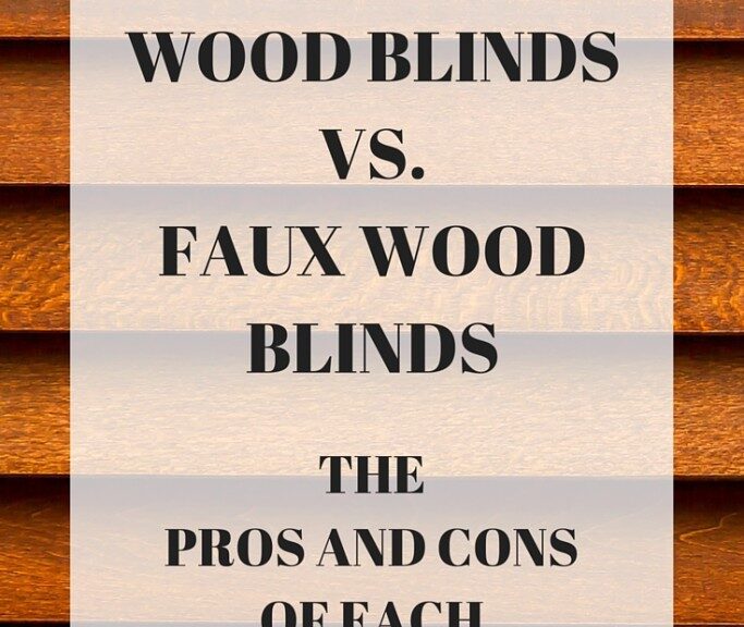 Wood vs. Faux Wood Blinds