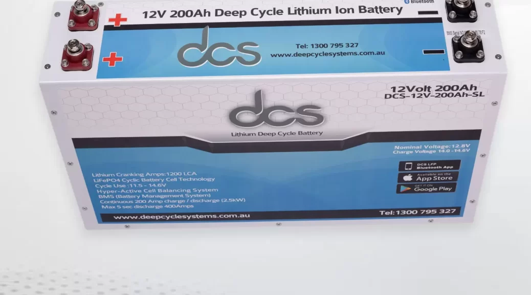 slim line lithium battery